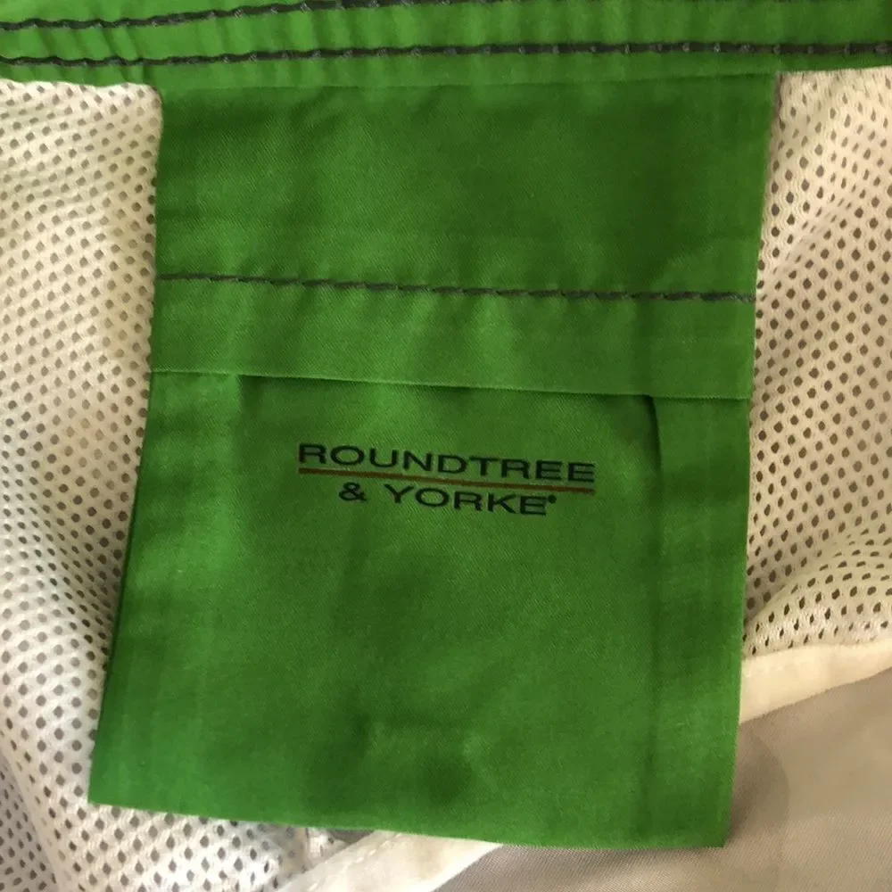 Roundtree & Yorke Board Shorts Size 4X GUC Gray/black